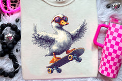 Blocky Style Funny Goose Clipart Bundle - CraftNest - Digital Crafting and Art