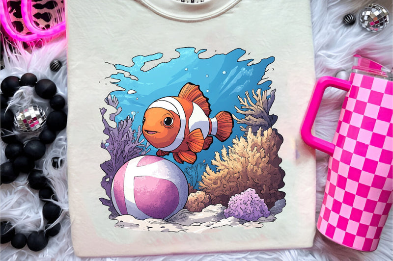 Cute Clownfish Clipart Bundle - CraftNest - Digital Crafting and Art