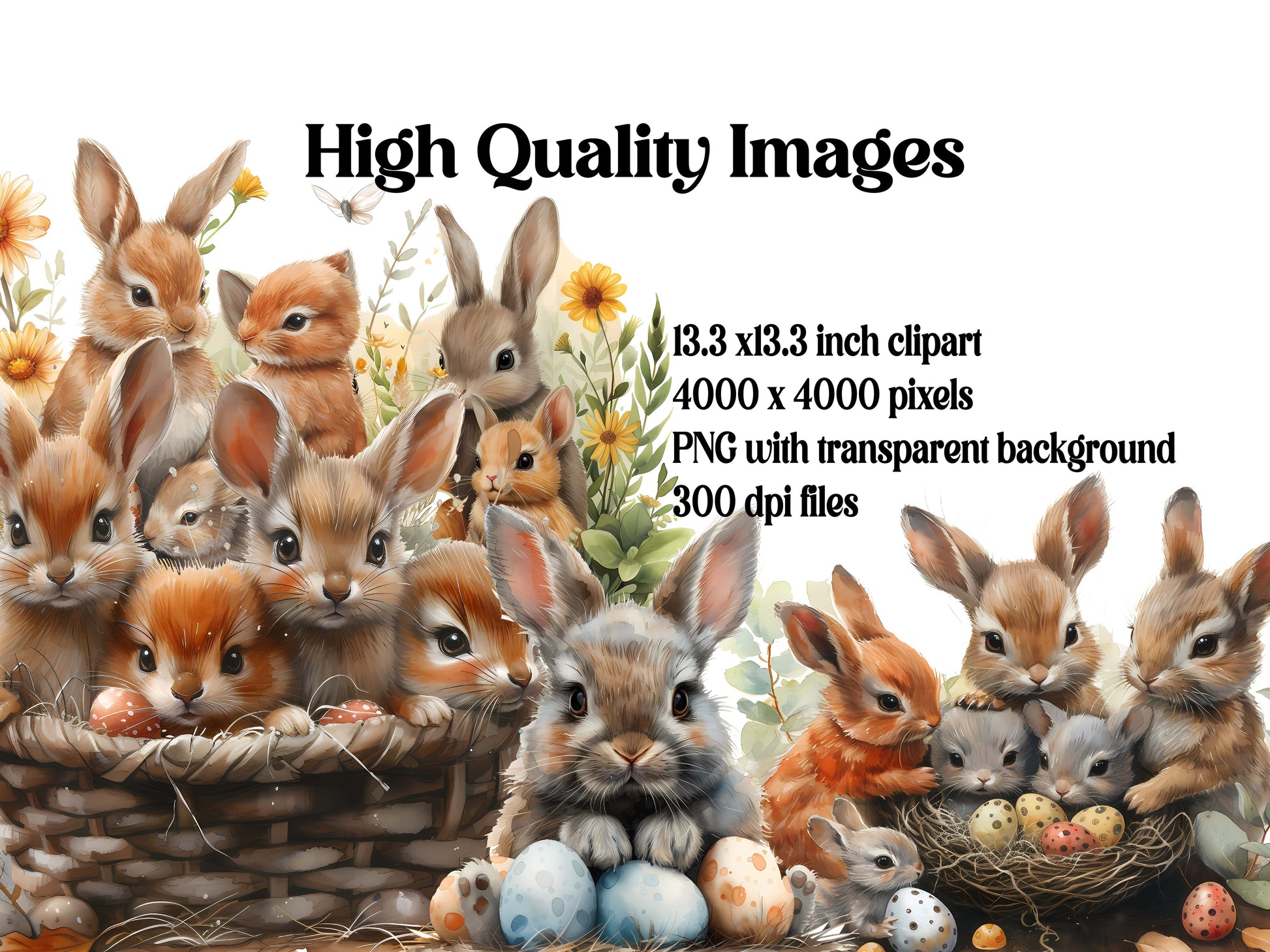 Baby Animals Eastern Clipart - CraftNest