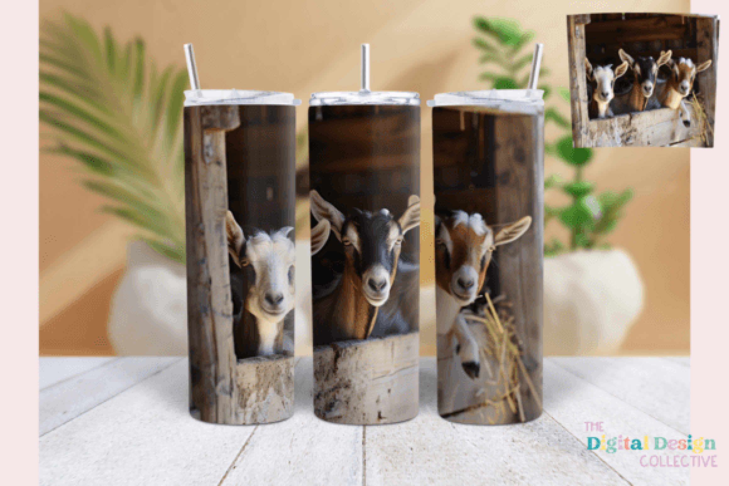 Goat Tumbler Wrap Bundle