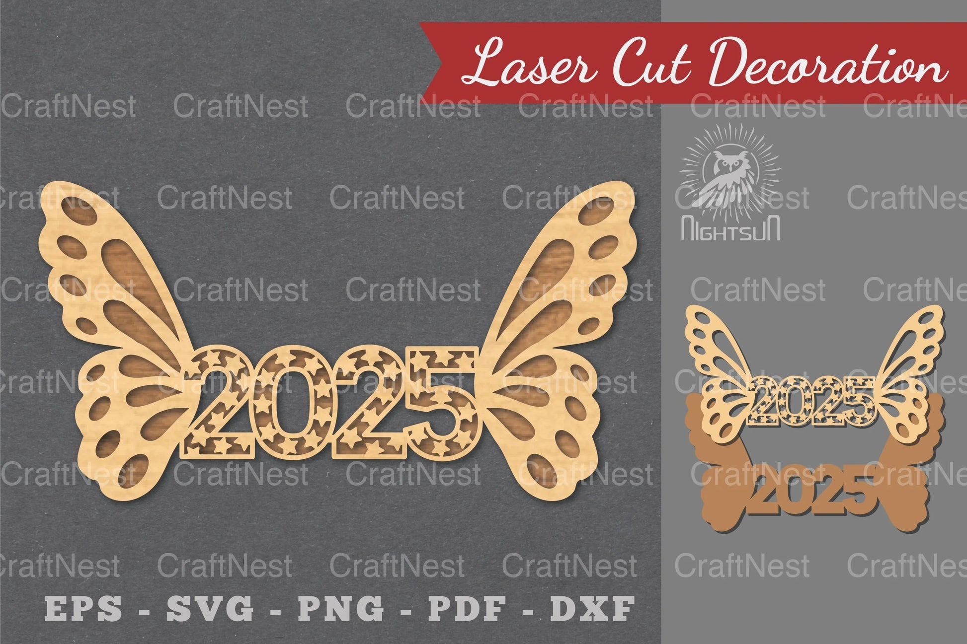 Butterfly Laser Cut Decoration Clipart Bundle - CraftNest - Digital Crafting and Art