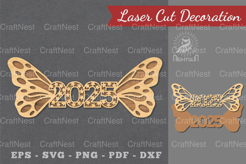 Butterfly Laser Cut Decoration Clipart Bundle - CraftNest - Digital Crafting and Art