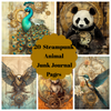 Steampunk Animals Junk Journalseiten