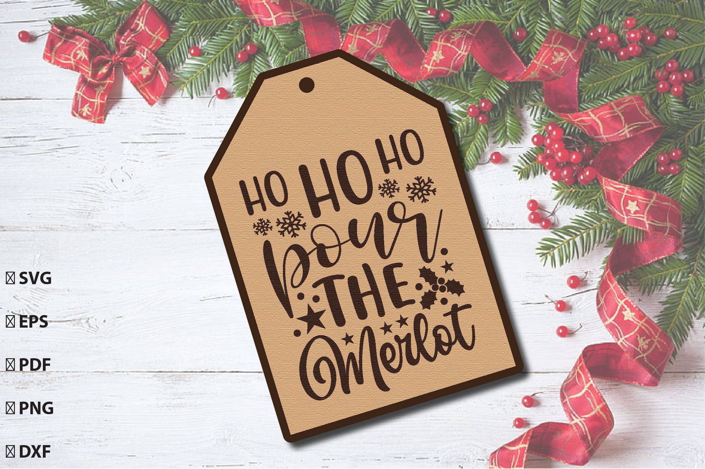Christmas Gift Tag Laser Cut Bundle - CraftNest - Digital Crafting and Art