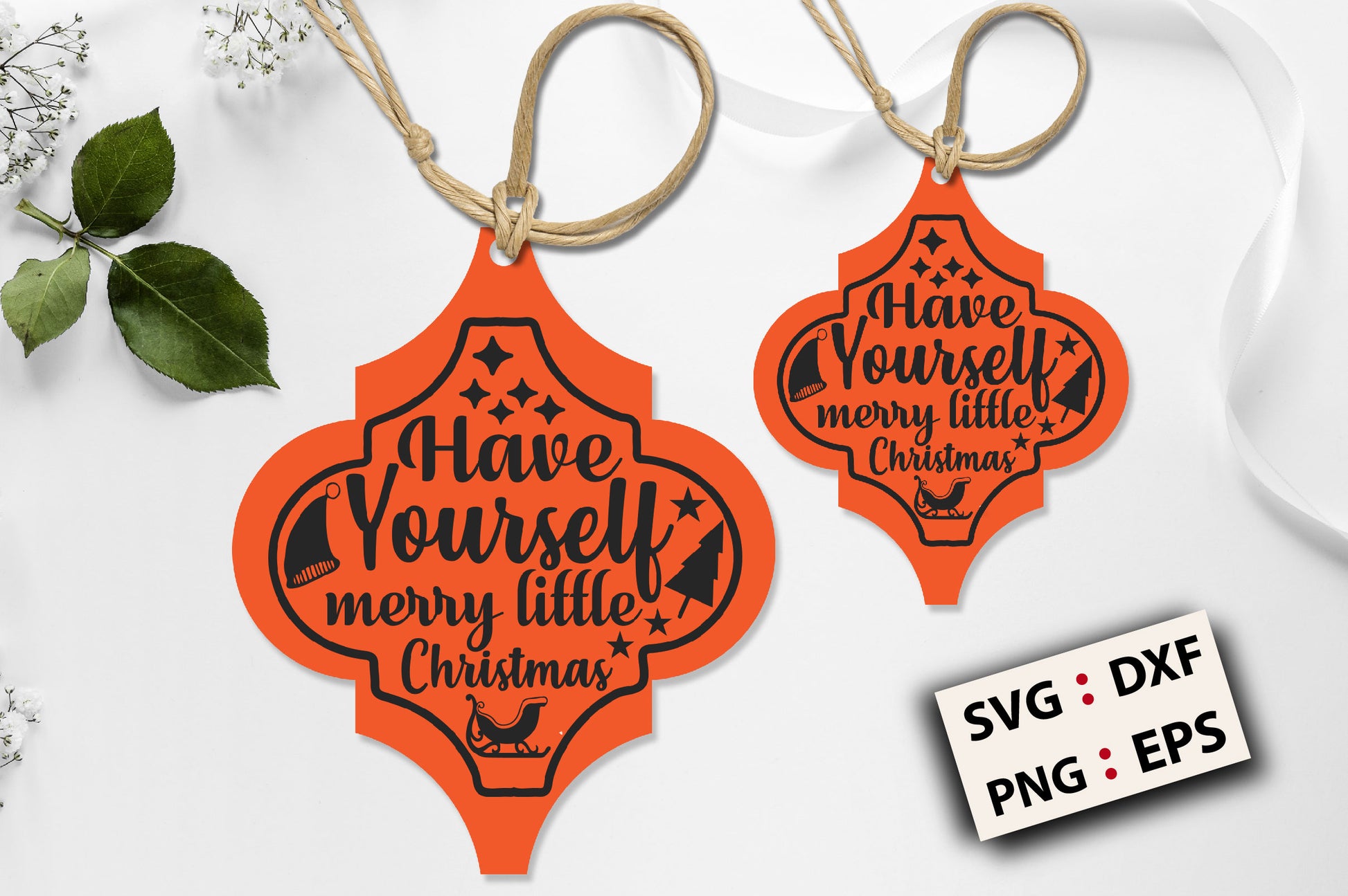 Christmas Arabesque Ornament SVG Bundle 2 - CraftNest - Digital Crafting and Art