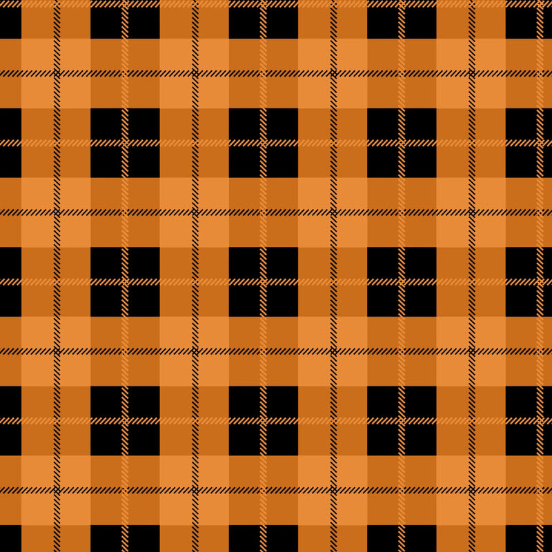 Fall Plaid Seamless Digital Paper - CraftNest - Digital Crafting and Art