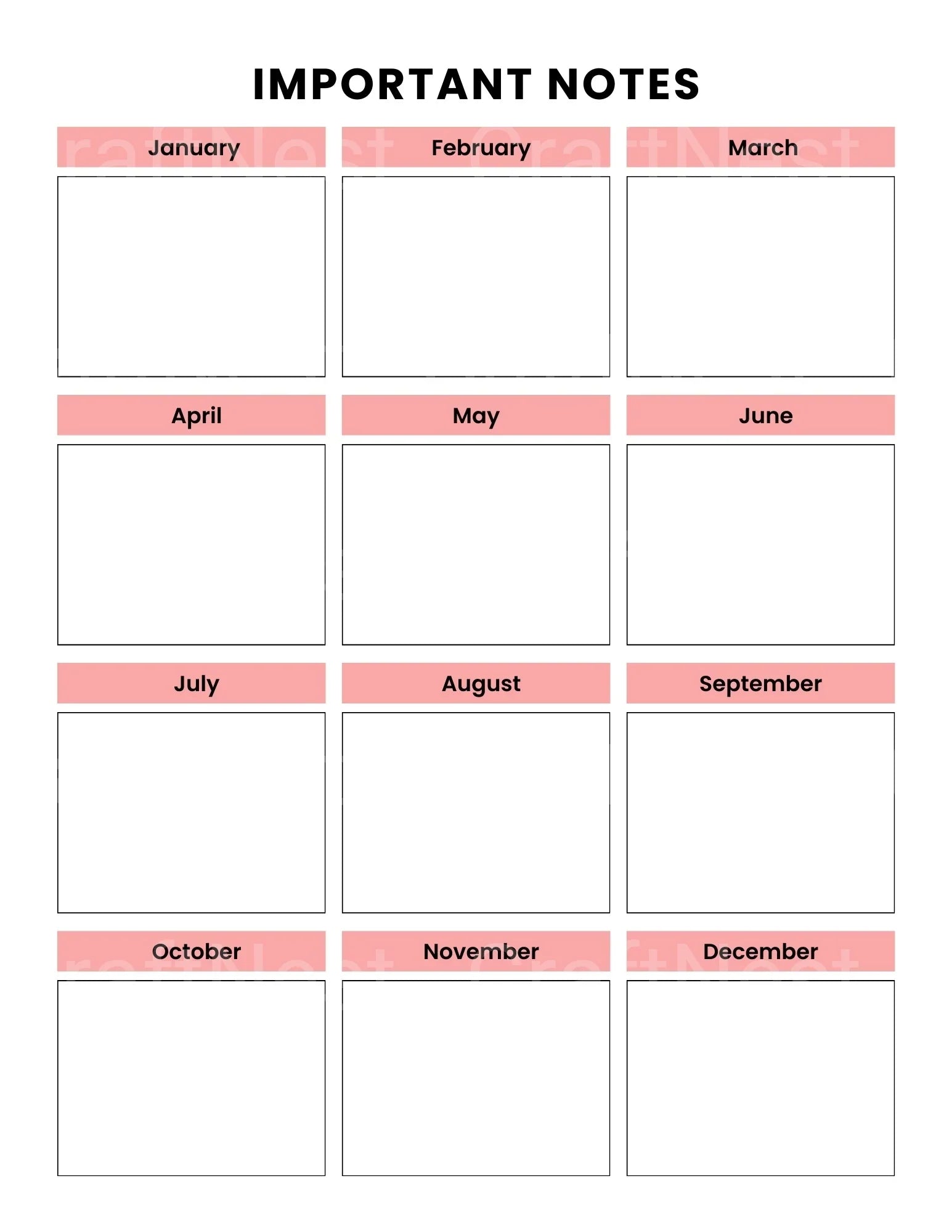 Budget Management Organizer - CraftNest - Digital Crafting and Art