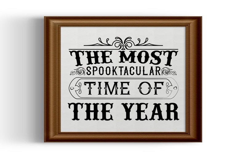 Vintage Halloween Sign SVG Bundle - CraftNest - Digital Crafting and Art