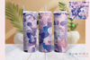 Purple Orchids Skinny Tumbler Wrap Bundle