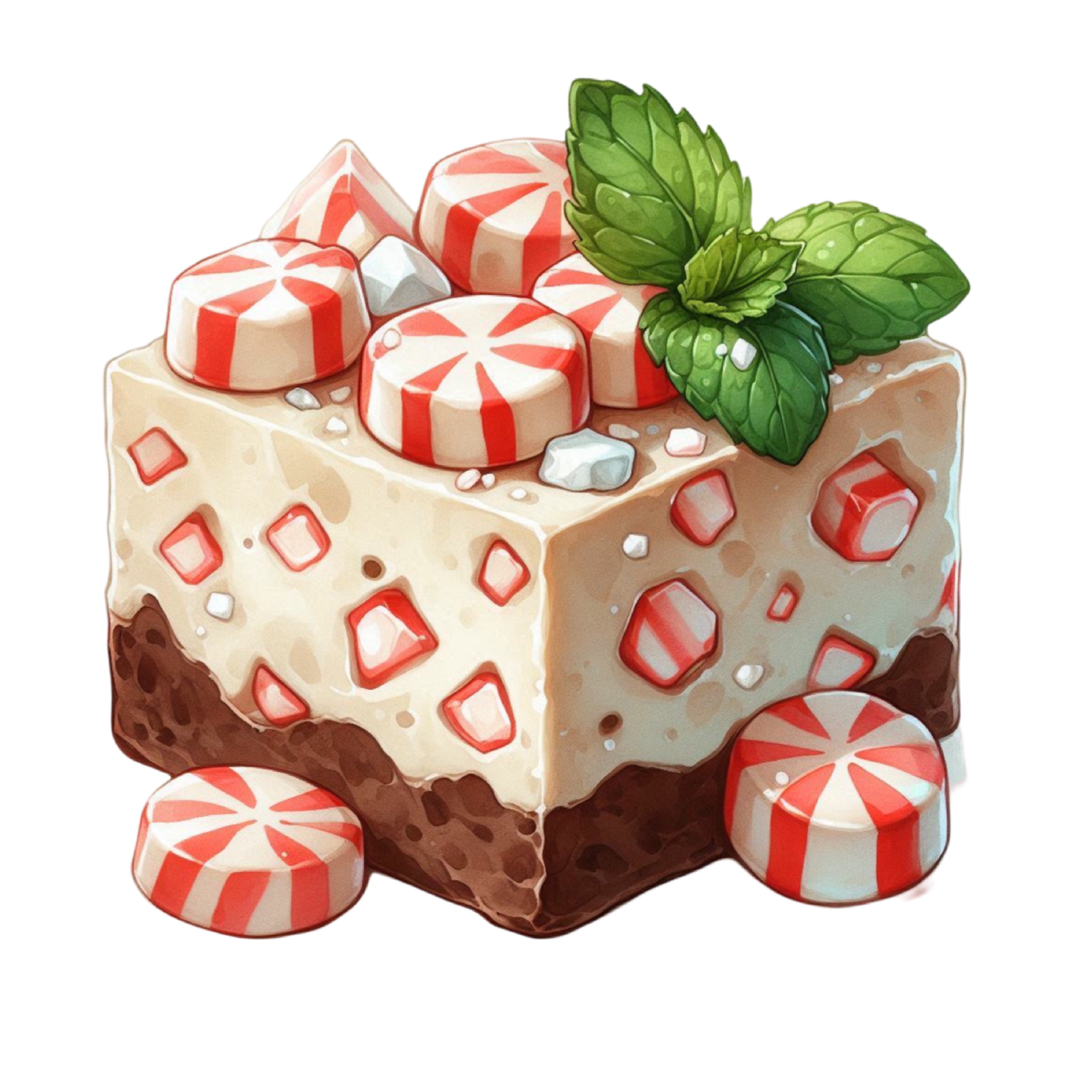 Christmas Candy Peppermint Candy Clipart Bundle - CraftNest - Digital Crafting and Art