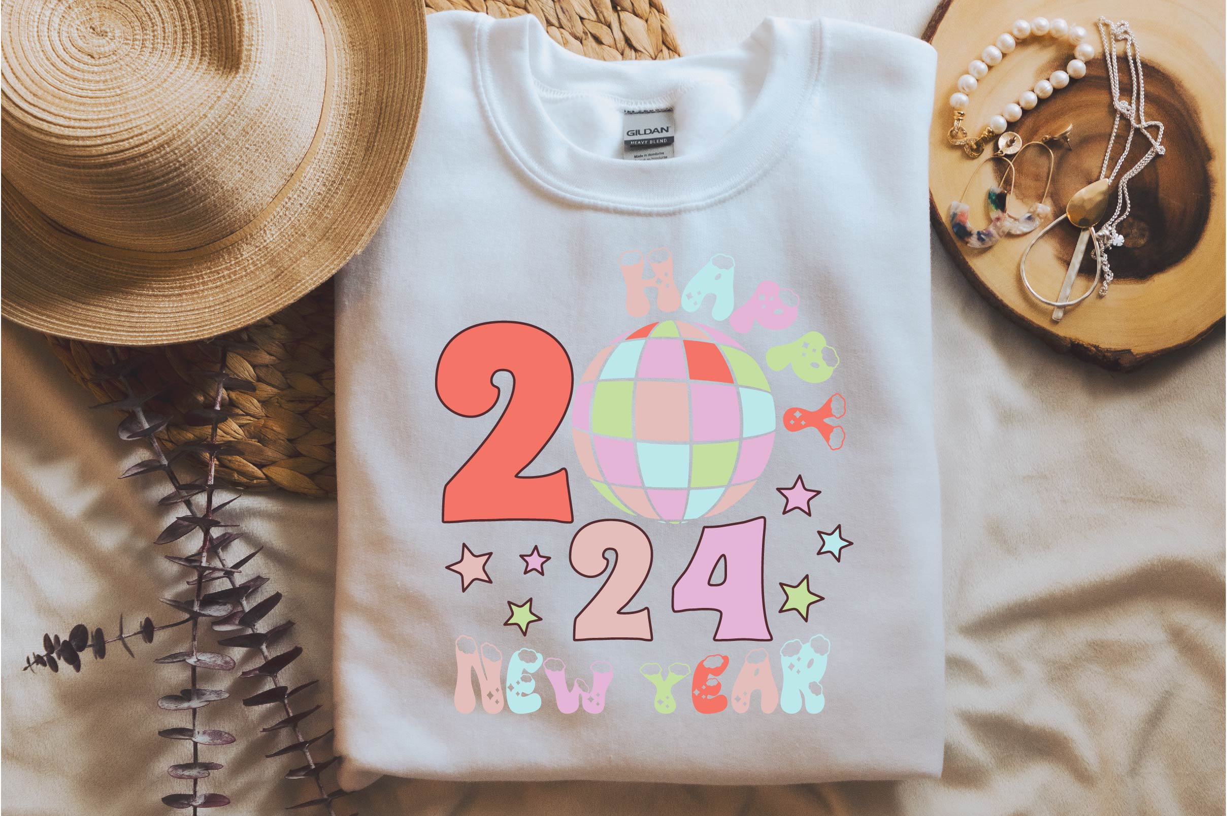 Happy New Year Clipart Bundle - CraftNest - Digital Crafting and Art