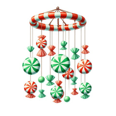 Christmas Candy Peppermint Candy Clipart Bundle - CraftNest - Digital Crafting and Art