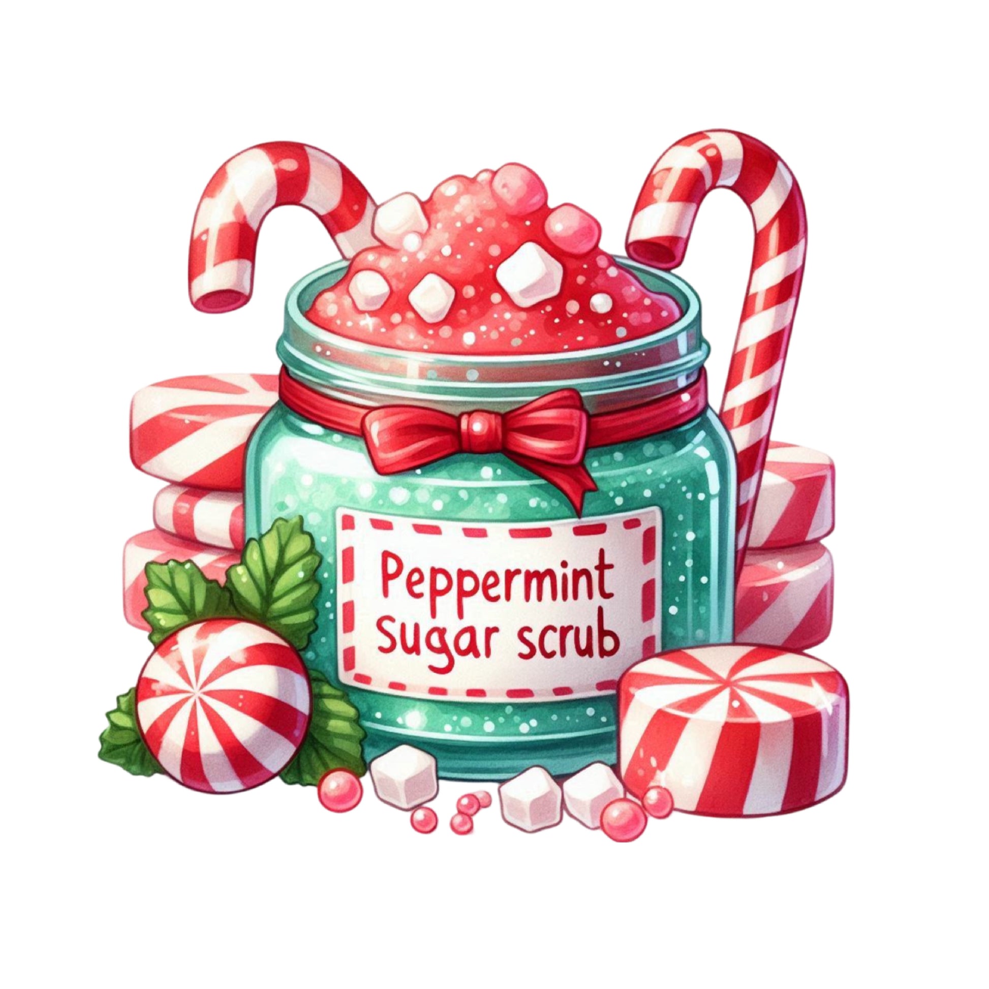 Christmas Candy Peppermint Candy Clipart Bundle - CraftNest - Digital Crafting and Art
