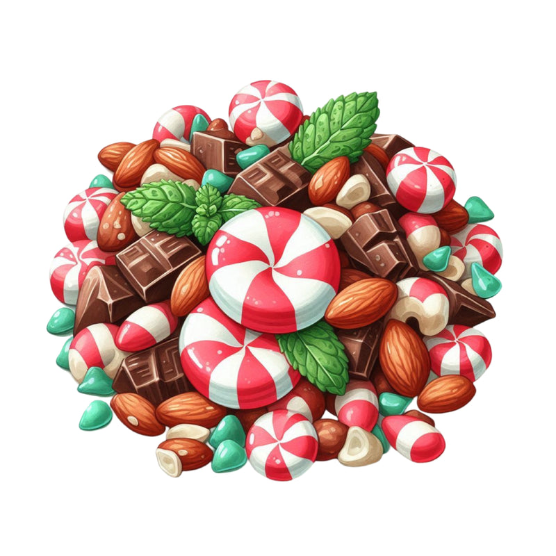 Christmas Candy Peppermint Candy Clipart Bundle - CraftNest - Digital Crafting and Art
