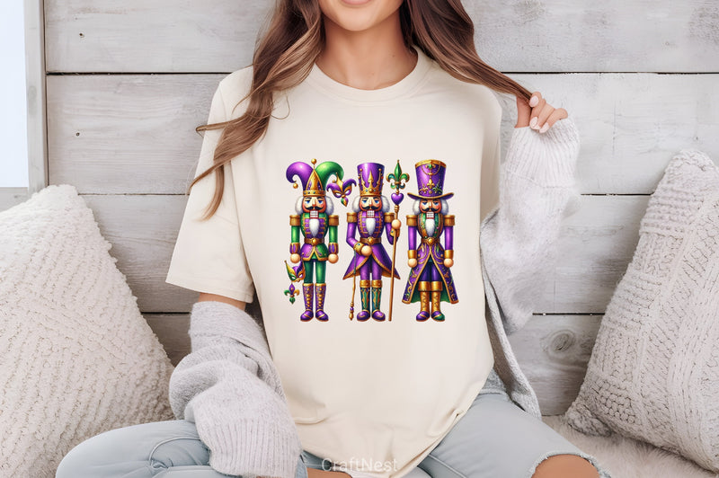 Nutcracker Mardi Gras Clipart Bundle 4 - CraftNest - Digital Crafting and Art