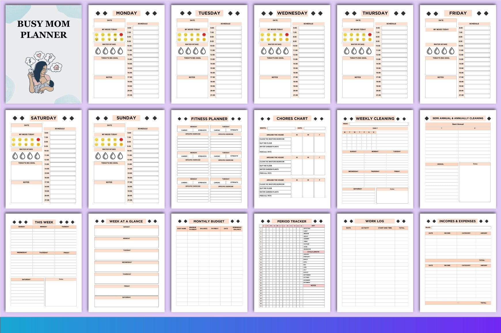 Busy Mom Planner