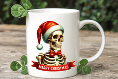 Retro Christmas Skeleton Clipart Bundle 2 - CraftNest - Digital Crafting and Art