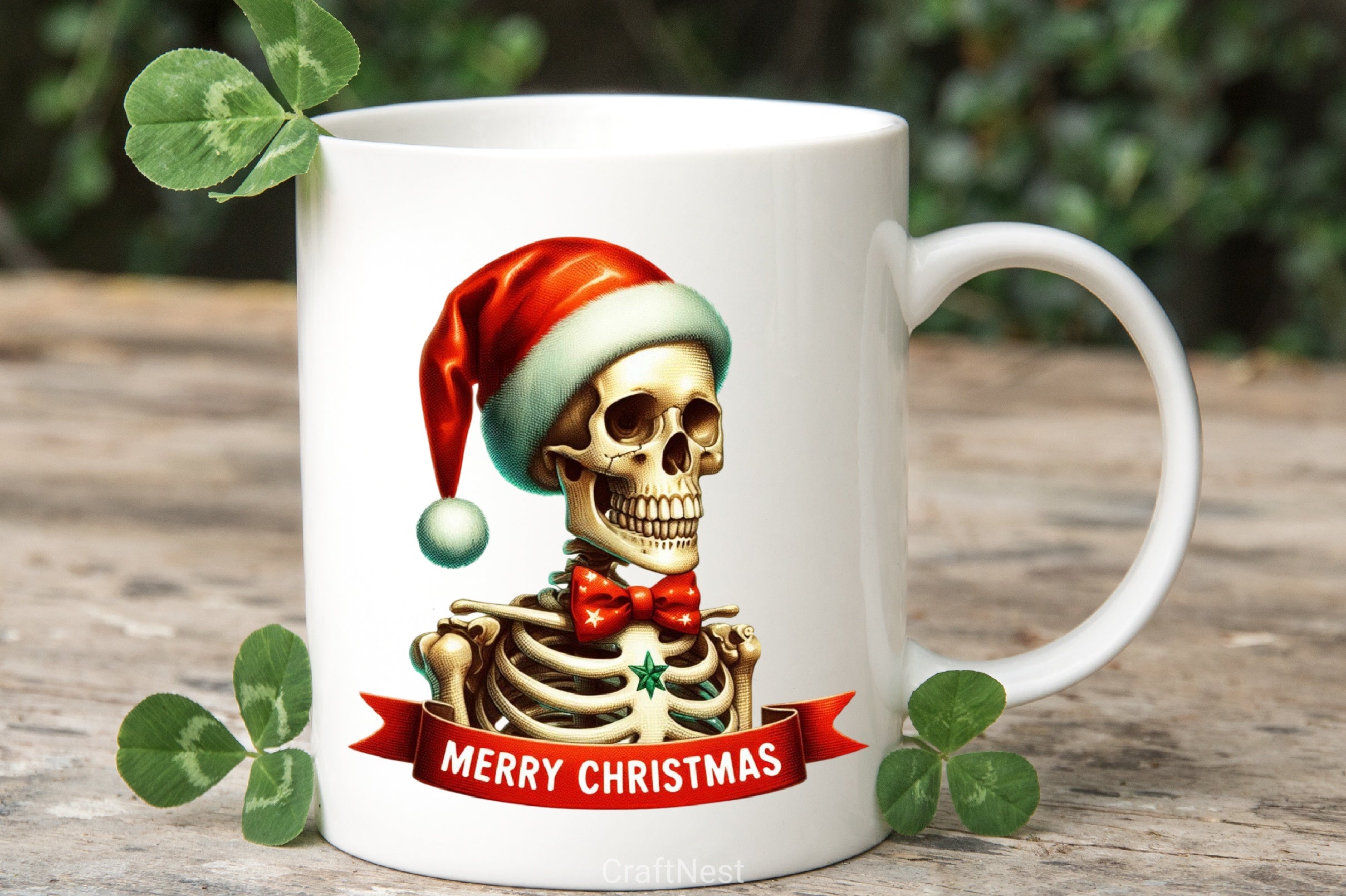 Retro Christmas Skeleton Clipart Bundle 2 - CraftNest - Digital Crafting and Art