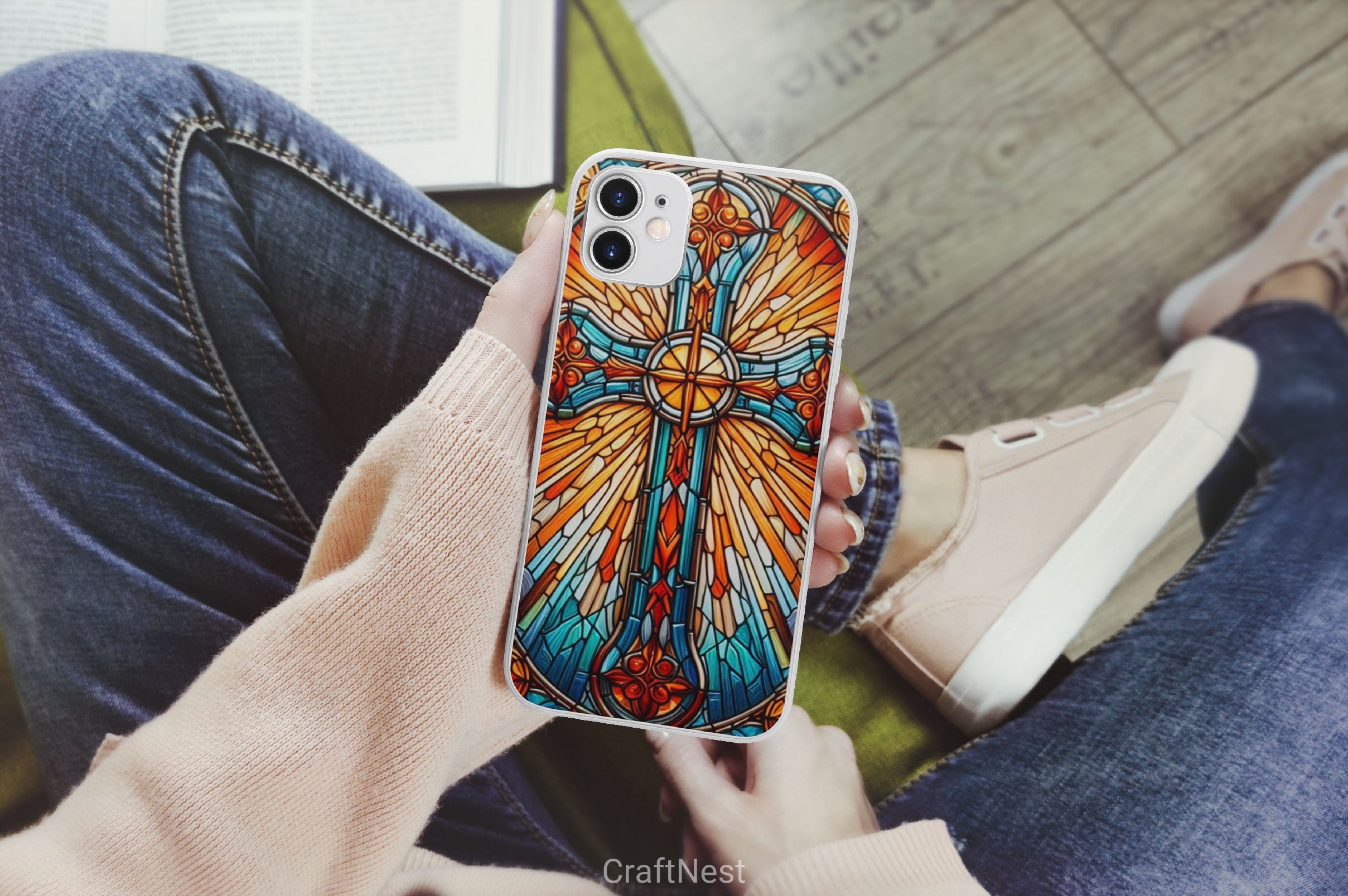 Stained Glass Cross Tarot Card Clipart Bundle 14 - CraftNest - Digital Crafting and Art