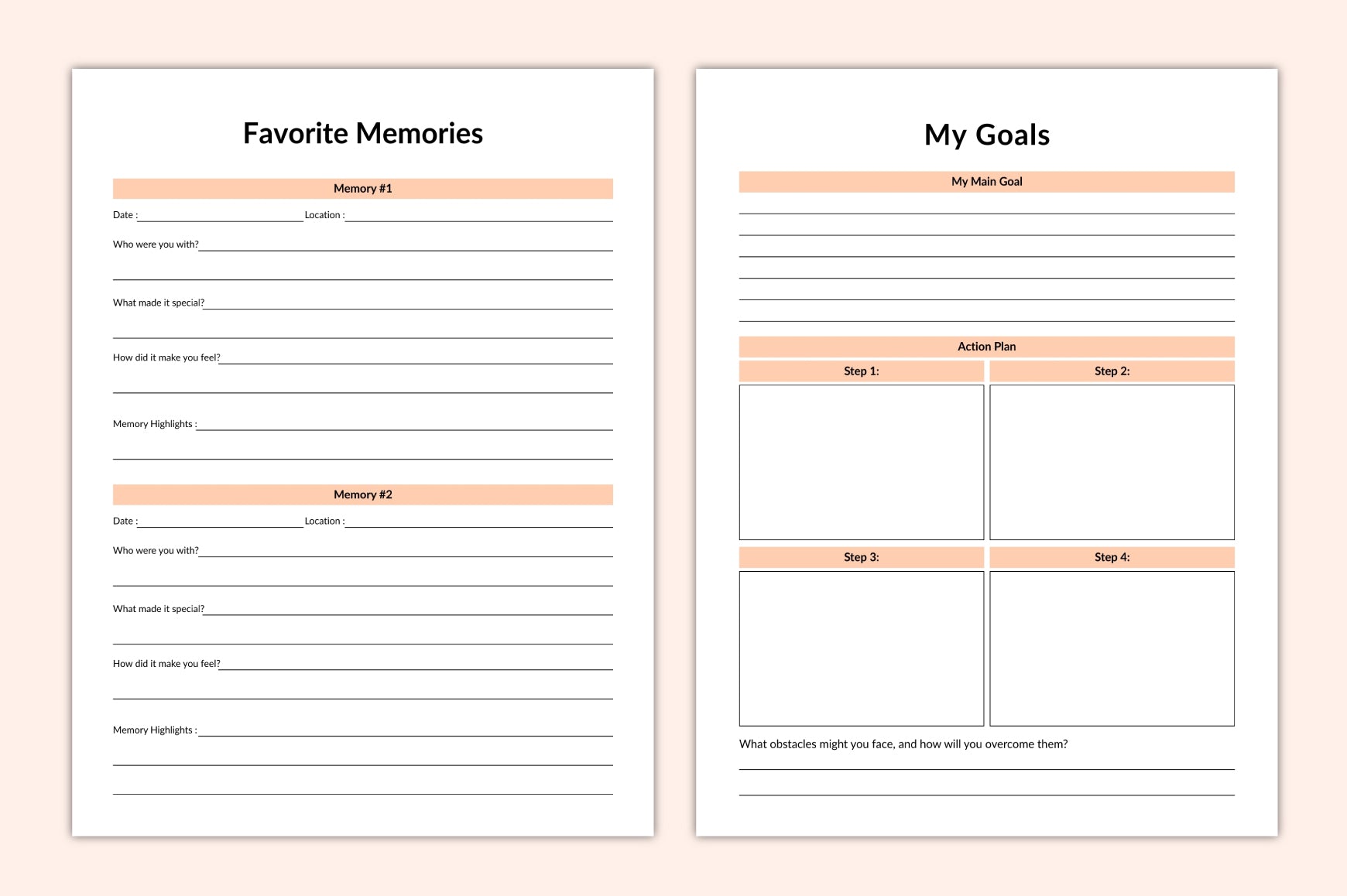 Emotional Healing Journey Planner