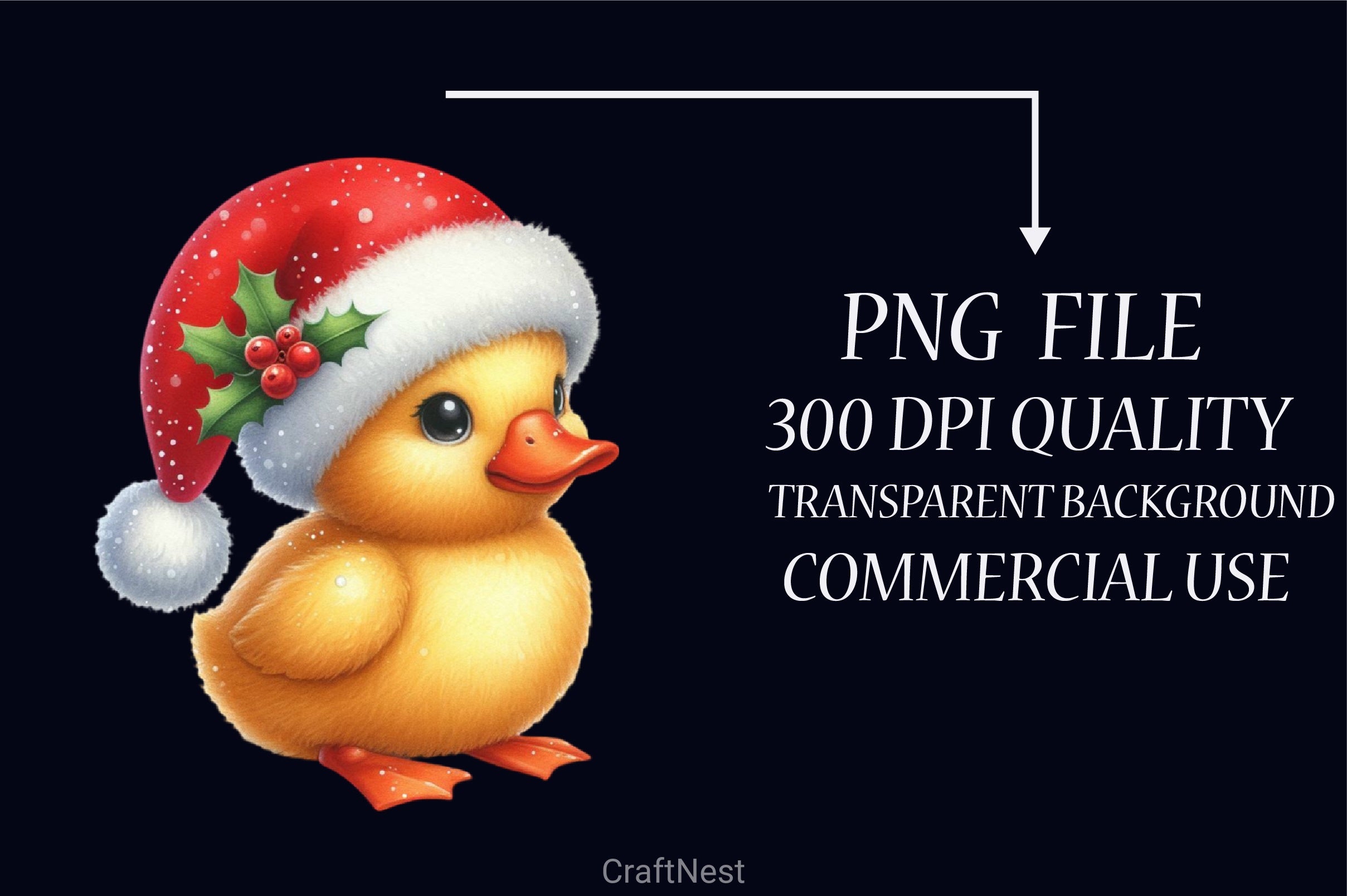 Christmas Duck Clipart Bundle - CraftNest - Digital Crafting and Art