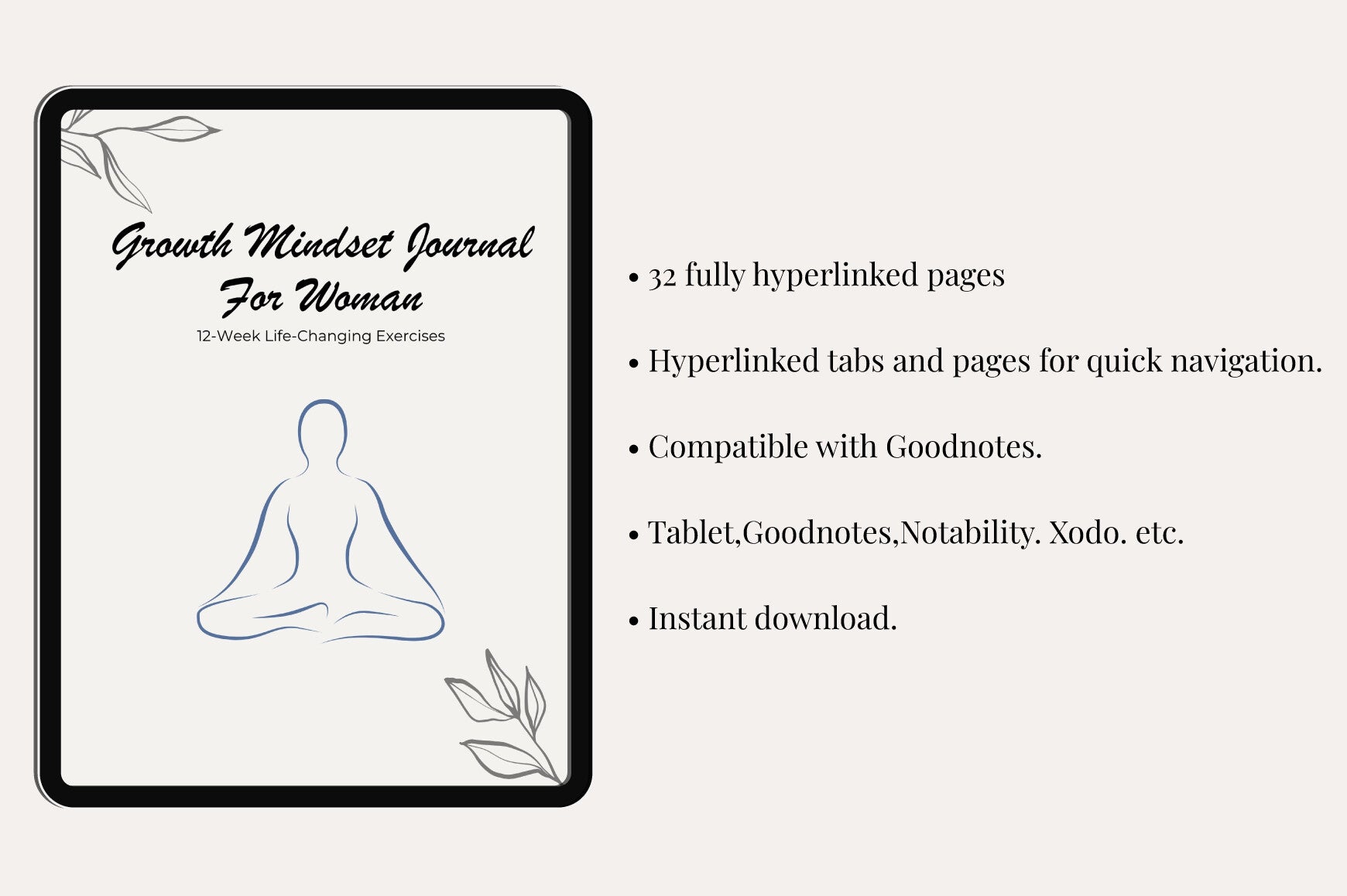 Week Growth Mindset Journal