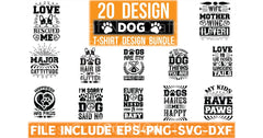 Dog Design Bundle - CraftNest - Digital Crafting and Art