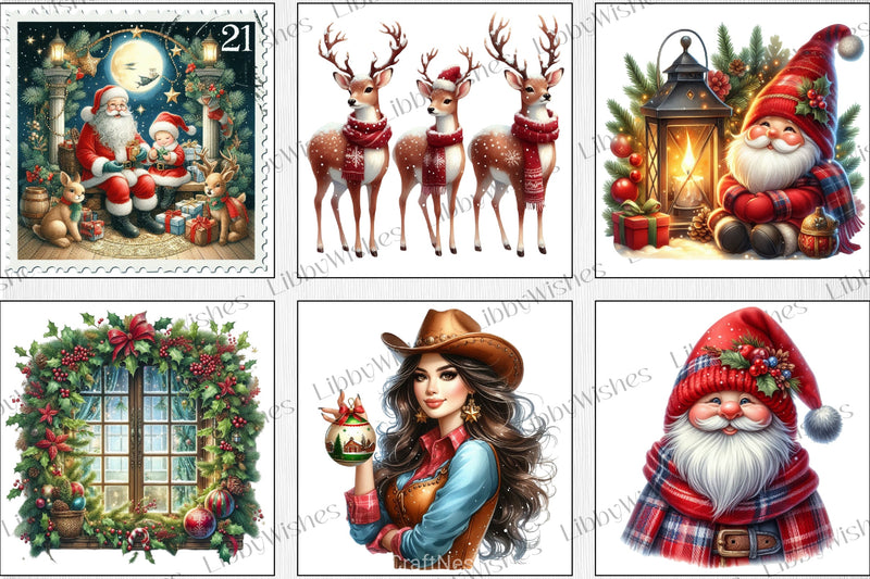 Christmas Clipart Bundle 7 - CraftNest - Digital Crafting and Art