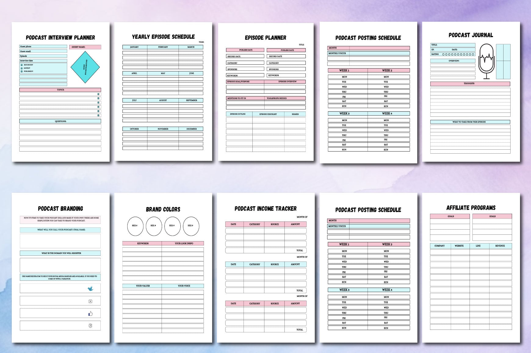 Podcast Planner