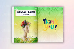 Mental Health Planner for Improved Well-being - CraftNest - Digital Crafting and Art