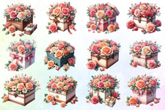 Roses Clipart Bundle - CraftNest - Digital Crafting and Art