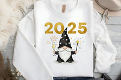 New Year Gnomes 2025 Clipart Bundle 2 - CraftNest - Digital Crafting and Art