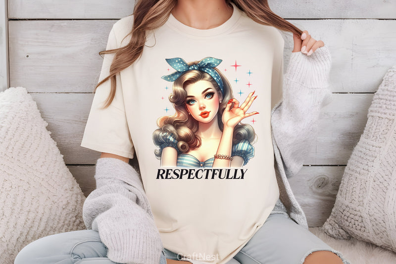 Vintage Girl Clipart Bundle - CraftNest - Digital Crafting and Art