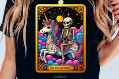 Funny Tarot Card Sarcastic Skeleton Clipart Bundle - CraftNest - Digital Crafting and Art