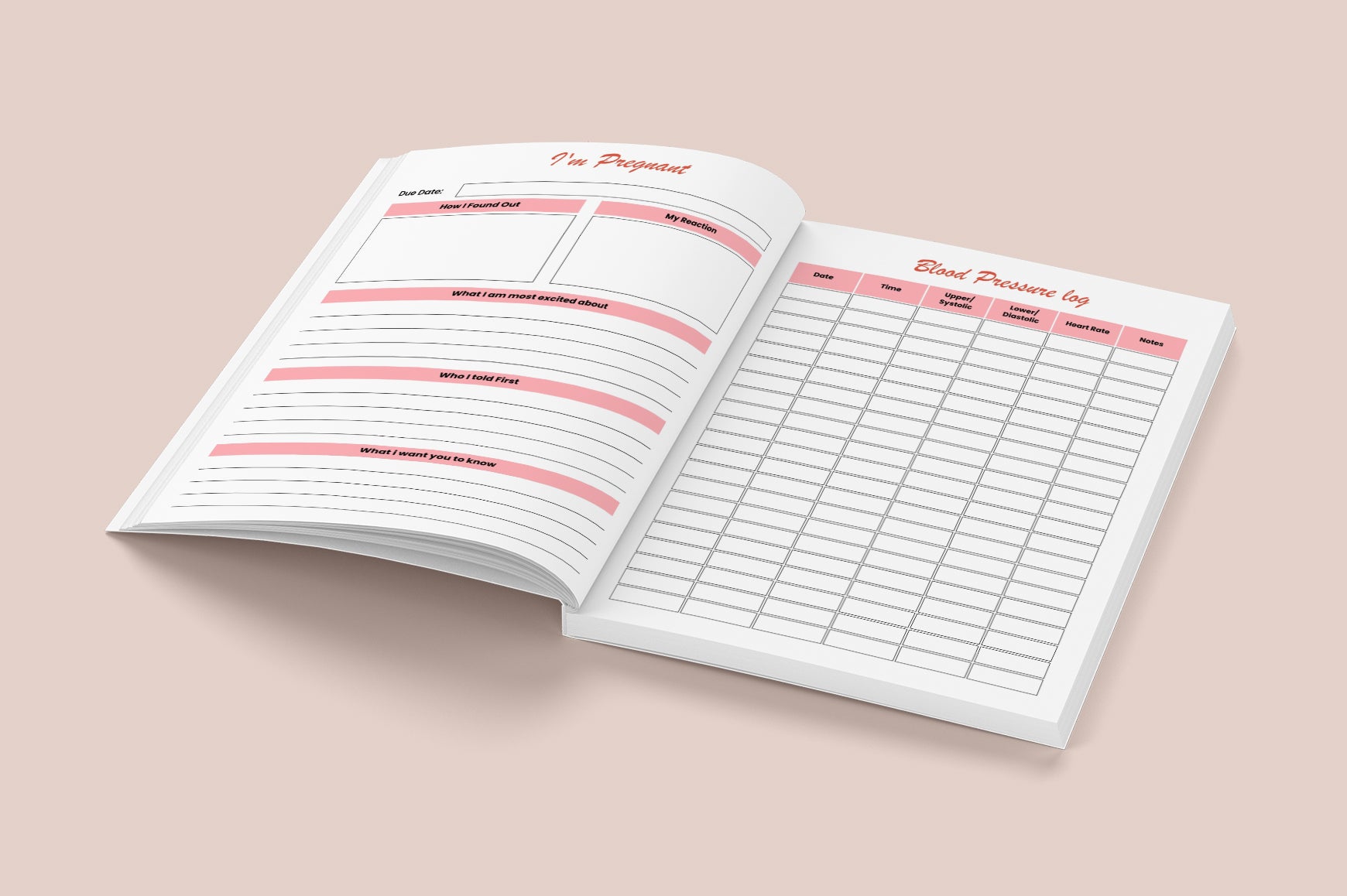 My Baby Bump Pregnancy Journal