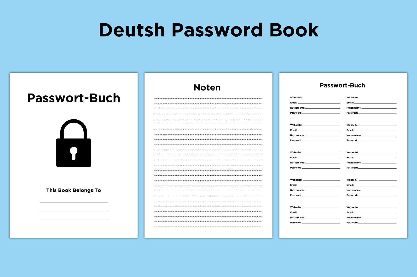 Password Journal