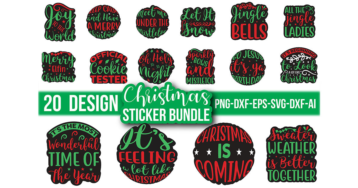 Christmas SVG Bundle 7 - CraftNest - Digital Crafting and Art