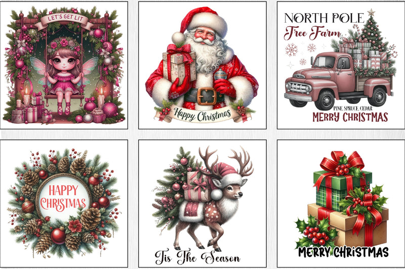 Christmas Clipart Bundle 4 - CraftNest - Digital Crafting and Art