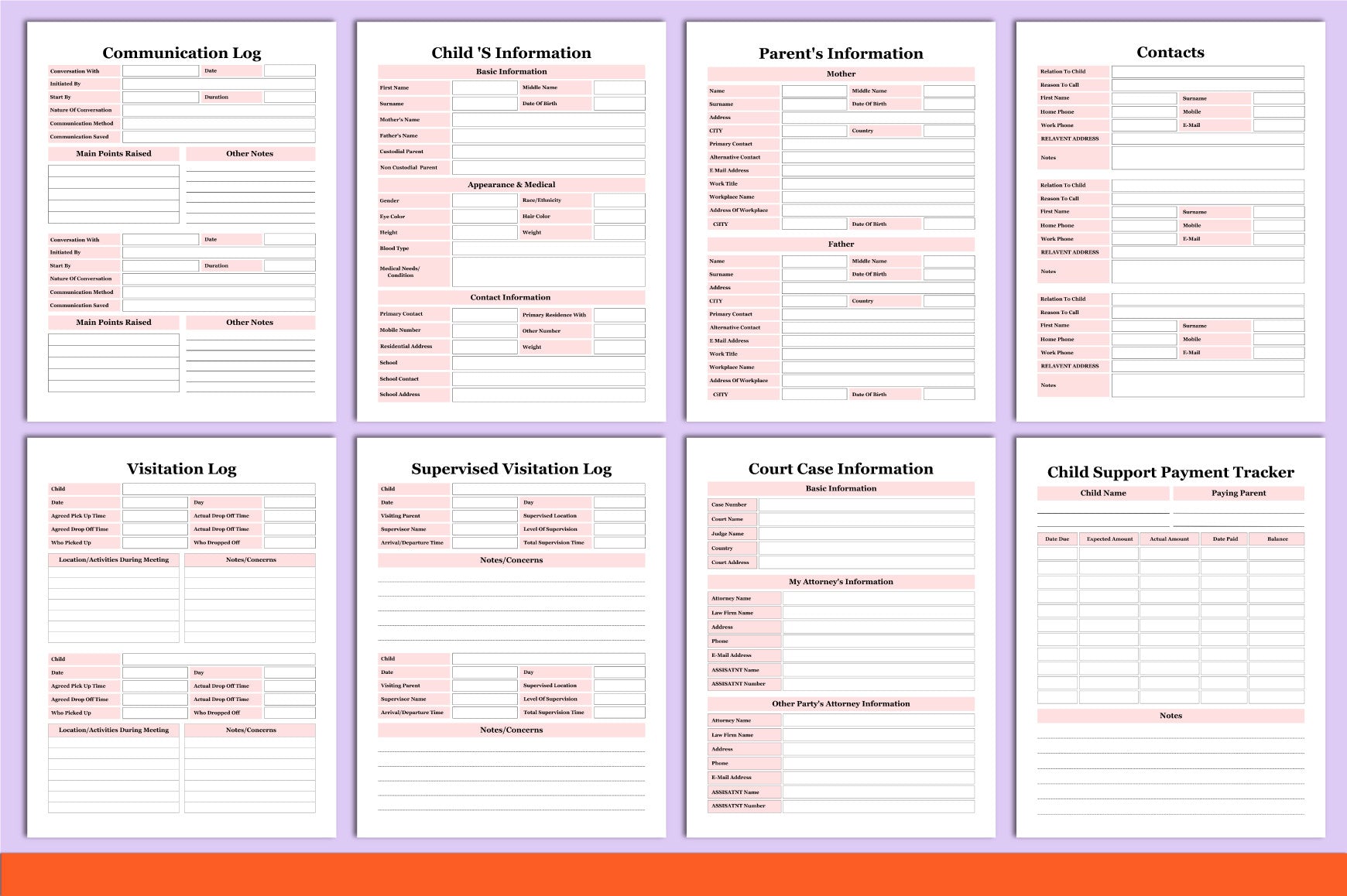 Child Custody Binder Guide