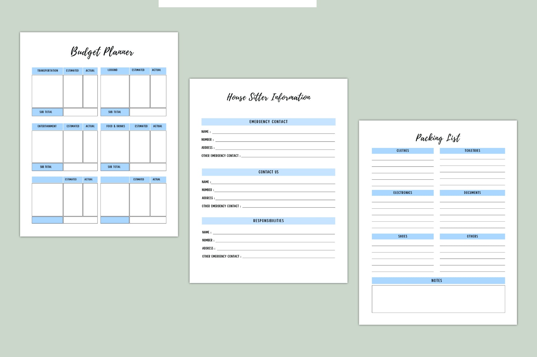 My Trip Journey Planner