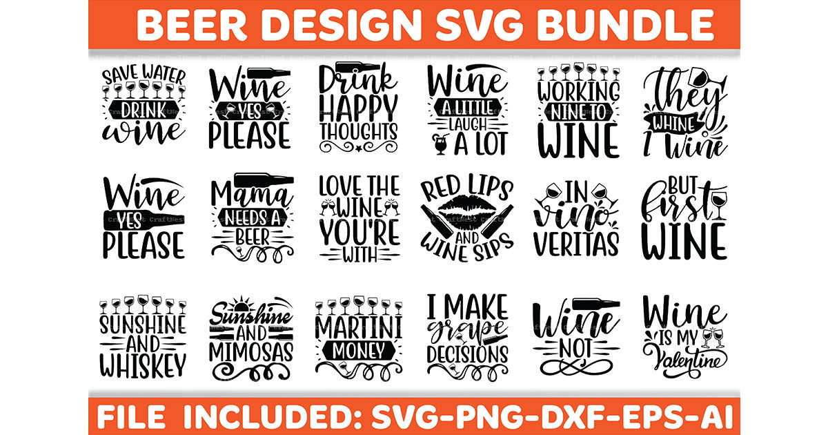 Beer Design SVG Bundle