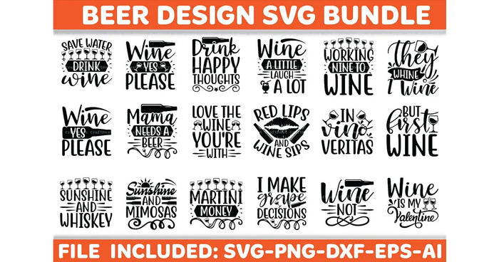 Beer Design SVG Bundle
