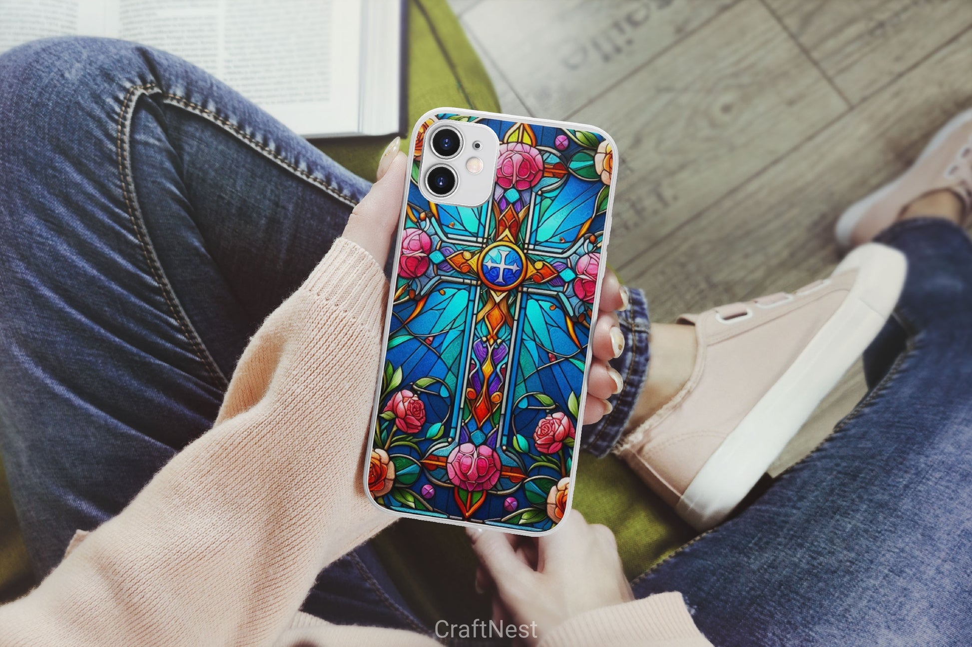 Stained Glass Cross Tarot Card Clipart Bundle 10 - CraftNest - Digital Crafting and Art