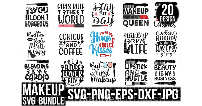 Makeup Bundle - CraftNest - Digital Crafting and Art