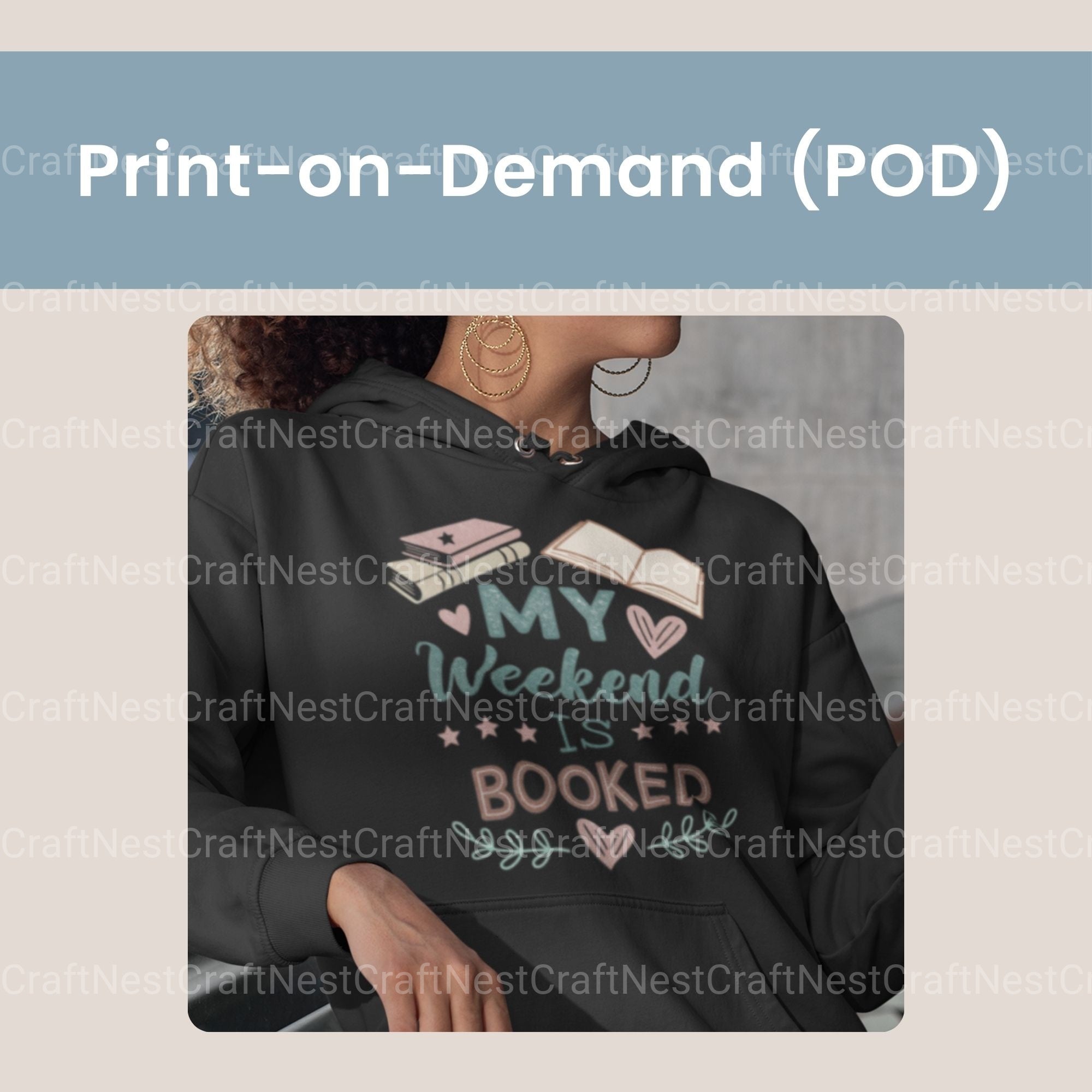 My Weekend Is Booked Clipart Bundle - CraftNest - Digital Crafting and Art