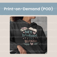 My Weekend Is Booked Clipart Bundle - CraftNest - Digital Crafting and Art