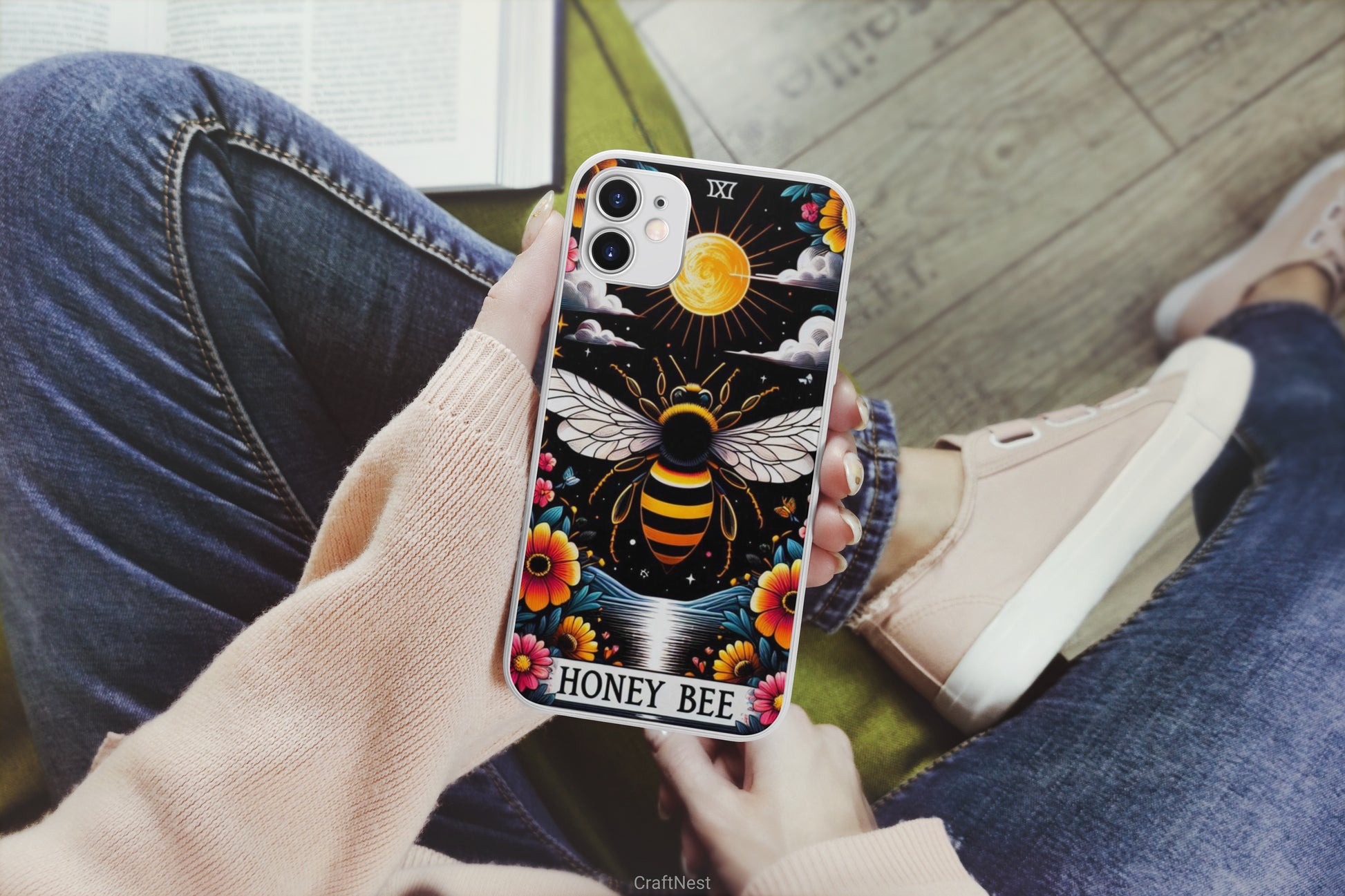 Honey Bee Tarot Card Clipart Bundle 20 - CraftNest - Digital Crafting and Art