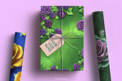 Roses Bohemian Floral Digital Papers - CraftNest - Digital Crafting and Art