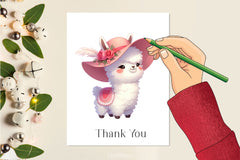 Cute Valentine Baby Llama Clipart Bundle 2 - CraftNest - Digital Crafting and Art