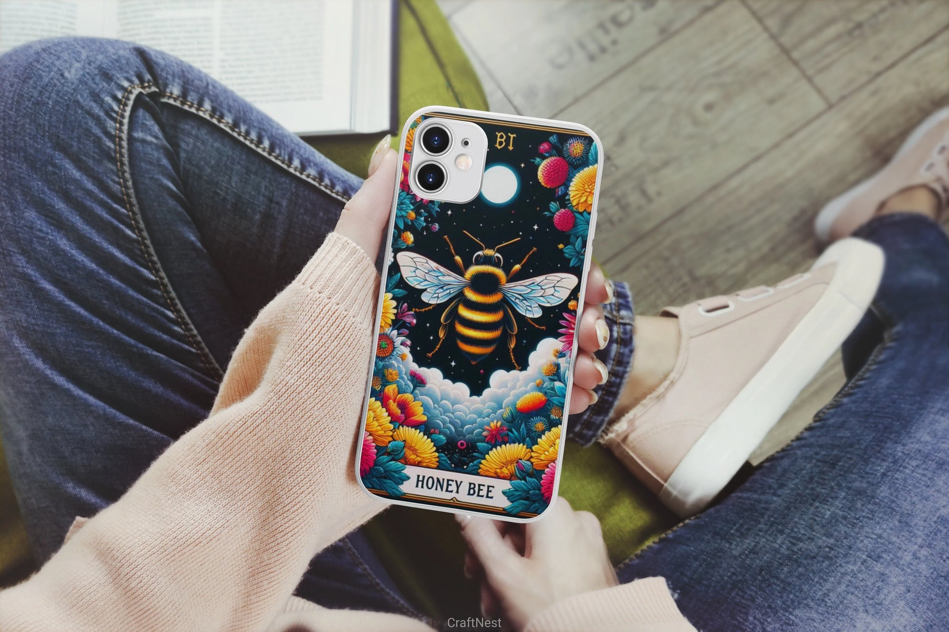 Honey Bee Tarot Card Clipart Bundle 21 - CraftNest - Digital Crafting and Art